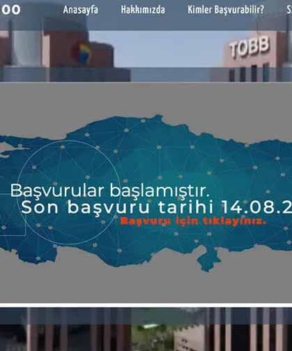 "Türkiye 100" programı için başvurular başladı
