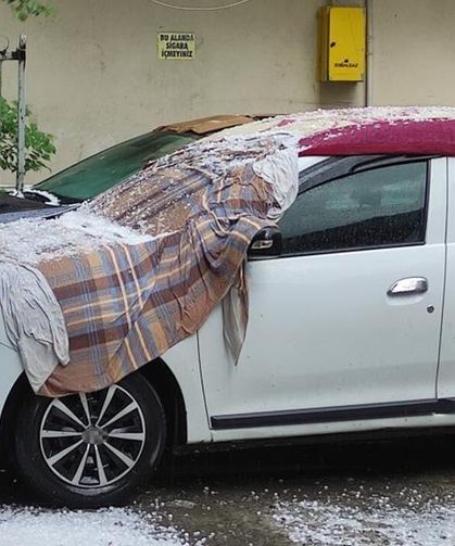Doluya karşı battaniyeli önlem
