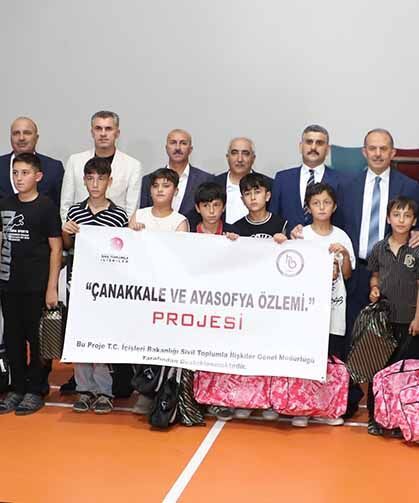 Çocuklara yönelik spor, kültür ve eğitim projesi başlatıldı