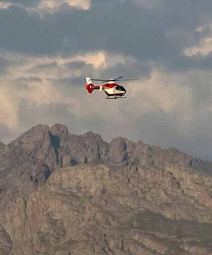 Kalp hastası ambulans helikopterle Van'a getirildi