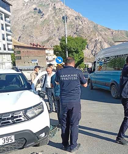 Hakkari-Van kara yolunda kaza