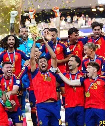 FIFA Dünya Kupası şampiyonu İspanya