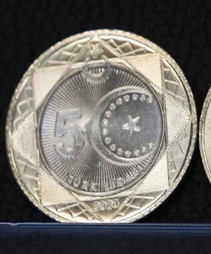 NATO Zirvesi anısına tedavülde kullanılacak 5 lira basıldı