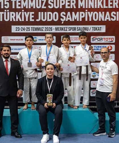 Vanlı judocu, Türkiye üçüncüsü oldu