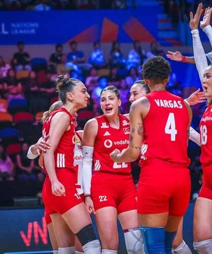 A Milli Kadın Voleybol Takımı, Milletler Ligi’nde şampiyon oldu