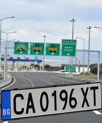 Yabancı plakalı araçların geçiş ücretlerine düzenleneme