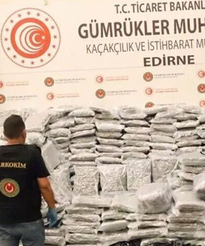 810 kilogram uyuşturucu ele geçirildi