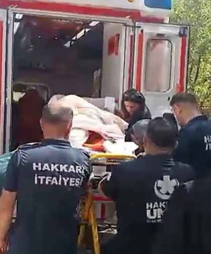 140 kiloluk hasta için itfaiye ekipleri seferber oldu