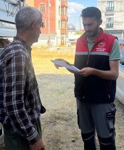Yüksekova’da hayvan sağlığı için yol kontrolleri sürüyor