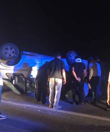 Van'dan Ankara'ya giden minibüs kaza yaptı: 7 yaralı