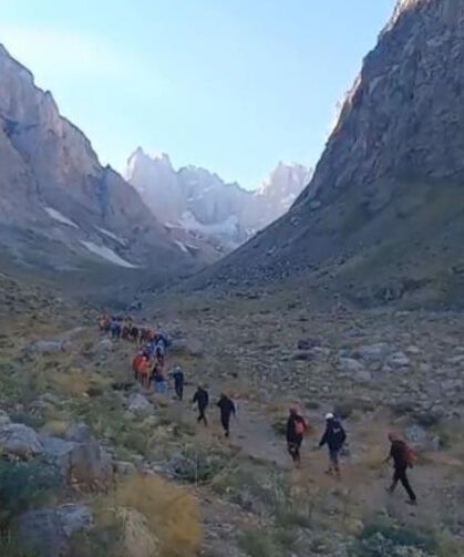 Hakkari'nin zorlu zirvelerinde hayati tatbikat