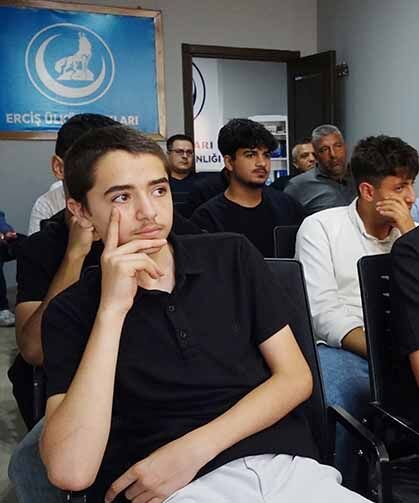 Van'da gençlere yönelik öfke kontrolü semineri verildi
