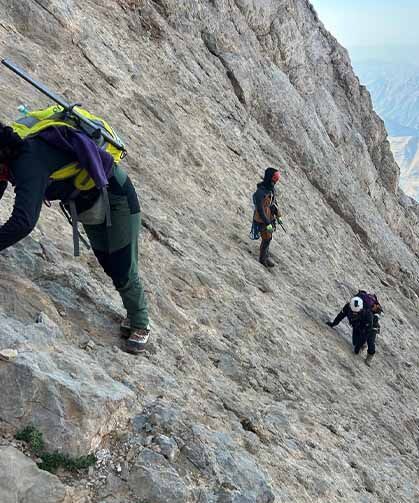 4123 metrelik Suppa Durek zirvesine tırmandı