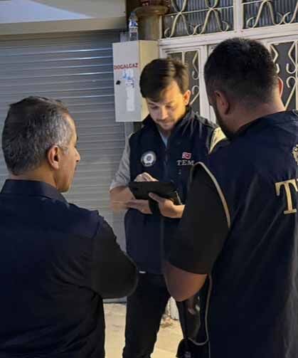 Hakkari’de eş zamanlı huzur uygulaması yapıldı