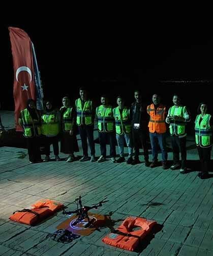 Van Gölü’nde gerçeğini aratmayan tatbikat