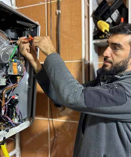 Van’da kombi ustalarının kış mesaisi başladı