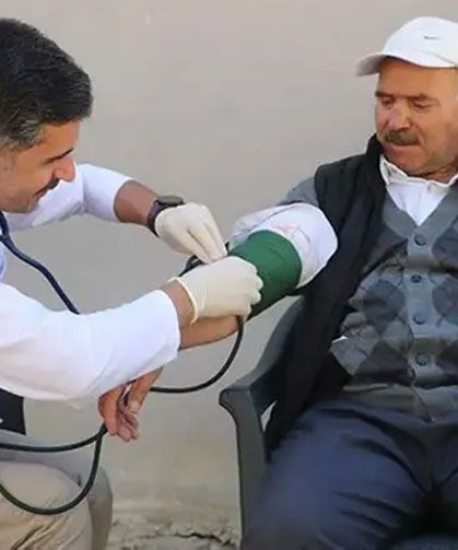 Sınır köylerinde mobil sağlık hizmeti