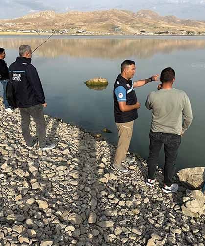 Van’da balıkçılık faaliyetlerine sıkı denetim