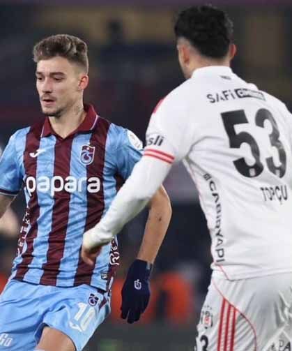 Trabzonspor ile Beşiktaş, 144. randevuda