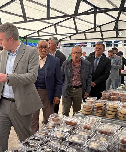 Van’da hayır çadırı kuruldu