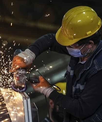 Sanayi üretimi yıllık yüzde 1,9 azaldı