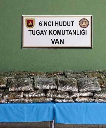 MSB: Van'da 59 kilo uyuşturucu ele geçirdi