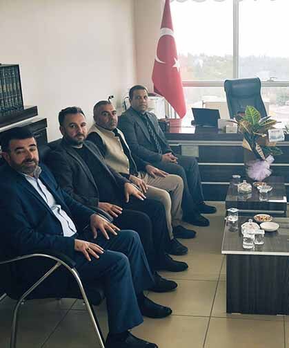 Nüfus Müdürlüğü personelinden Müftü Durmuş'a anlamlı ziyaret