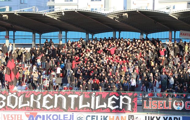 Vanspor - Ümraniyespor maçından kareler