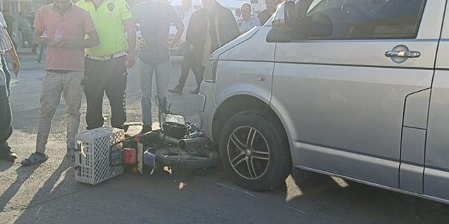 Erciş'te trafik kazası: 1 Yaralı