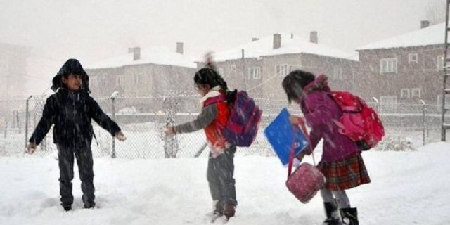9 Ocak Pazartesi günü Van'da okullar tatil mi?