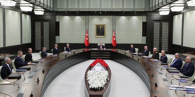 Milli Güvenlik Kurulu toplantısı sona erdi