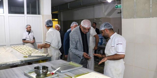 Van’da tatlı imalathaneleri denetlendi