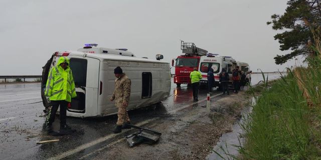 Van'da trafik kazası: 3 yaralı!