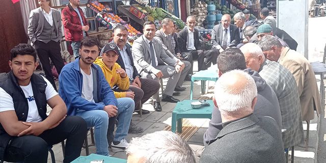 CHP Milletvekili adayı Bedirhanoğlu, Özalp ve Saray’da halkı dinledi