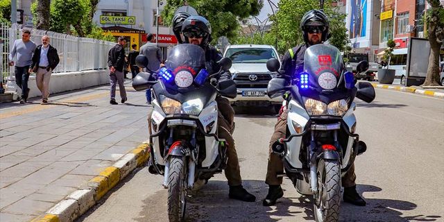 Van’da motosikletli 112 ekipleri göreve hazır