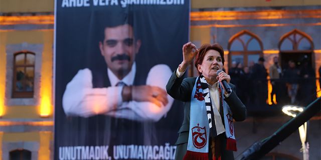 İYİ Parti Genel Başkanı Meral Akşener Trabzon'da