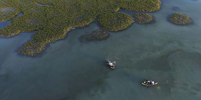 Doğa harikası Dilkaya Deltası kano tutkunlarını ağırlıyor