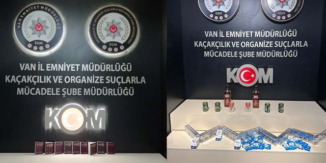 Van'da kaçakçılık operasyonlarında 20 şüpheli yakalandı