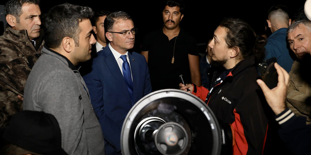 Ayanis Kalesinde gökyüzü izleme etkinliği