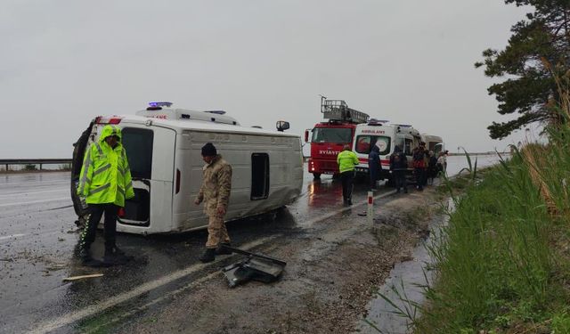 Van'da trafik kazası: 3 yaralı!