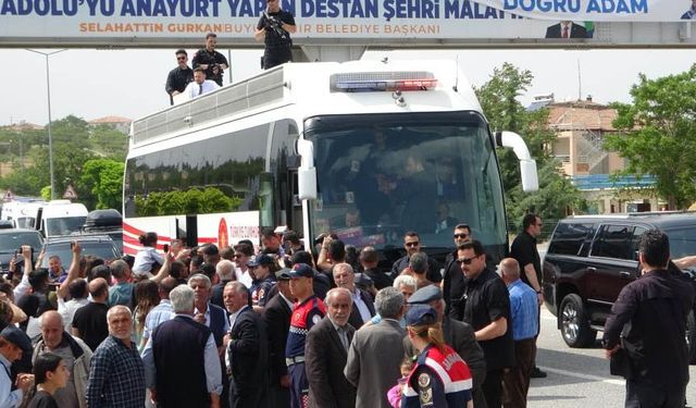 Cumhurbaşkanı Erdoğan Malatya'da