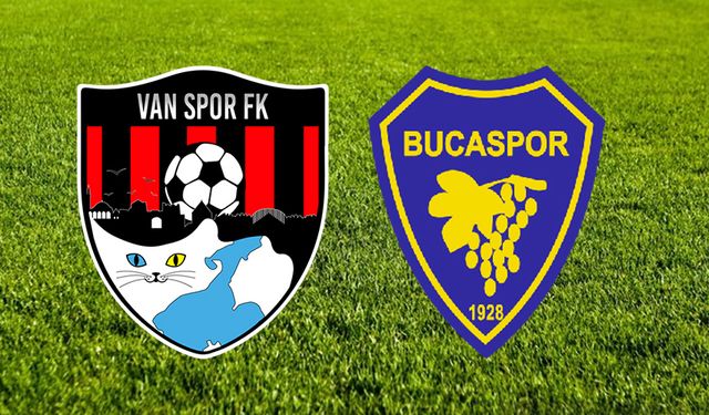 Vanspor Bucaspor maçı canlı izle!
