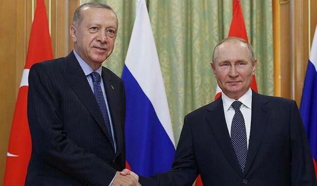 Cumhurbaşkanı Erdoğan, Vladimir Putin ile görüştü