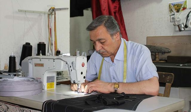 Van’da terziler eski yoğunluğundan uzak