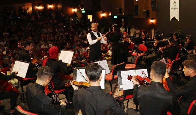 Lise öğrencilerinin performansı hayran bıraktı