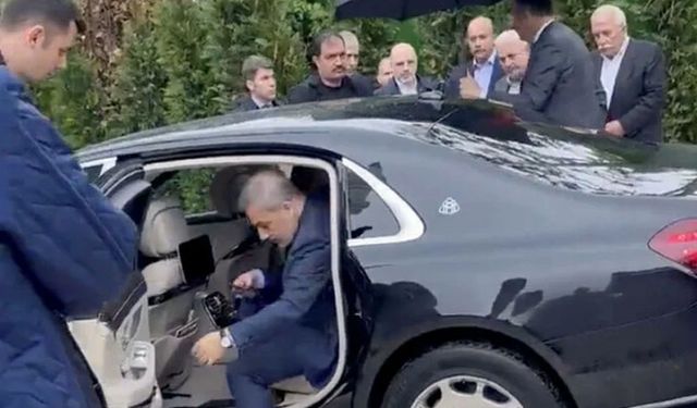 Hakan Fidan, Erdoğan ile birlikte cenazeye katıldı