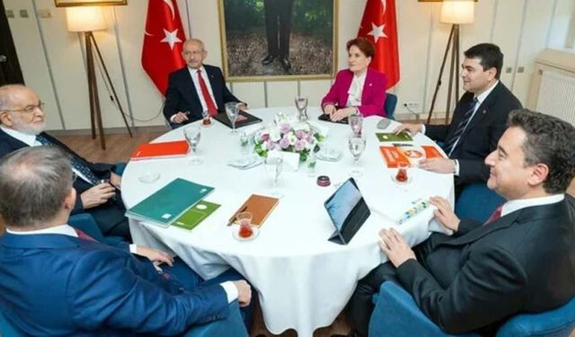 Altılı masanın dört lideri Meclis'teki törene katılmadı