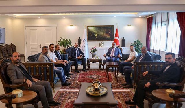 Vanspor'un yeni yönetiminden Vali Balcı’ya ziyaret