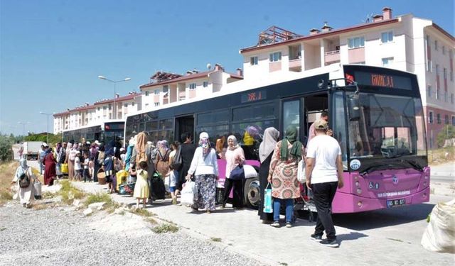 Tuşba’daki kursiyerlere yönelik gezi