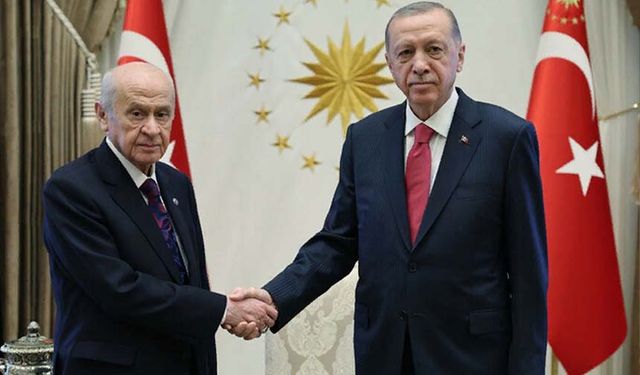 Cumhurbaşkanı Erdoğan Devlet Bahçeli görüştü